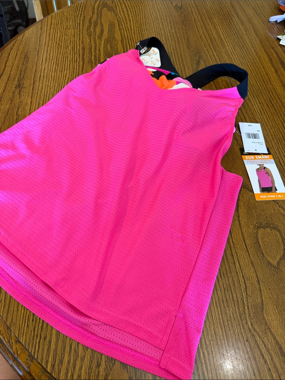 ZeroXposur Hot Pink Women's Tankini Swim Top